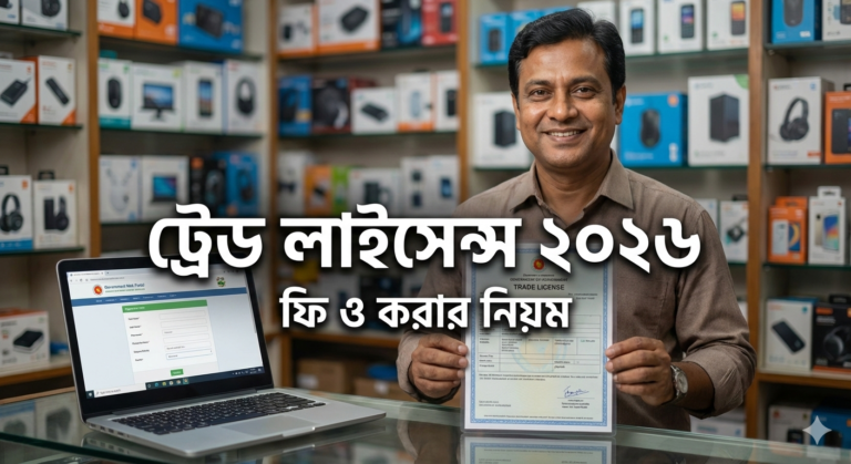 Trade License 2026 Application Fee BD