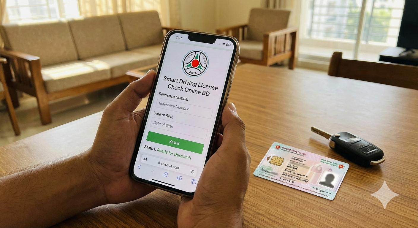 Smart Driving License Check Online BD