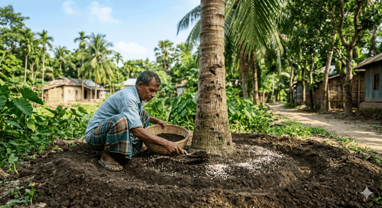 coconut tree fertilizer rules