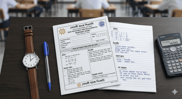 Bank written exam time management