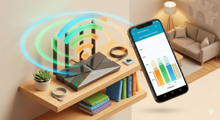 wifi channel change by mobile