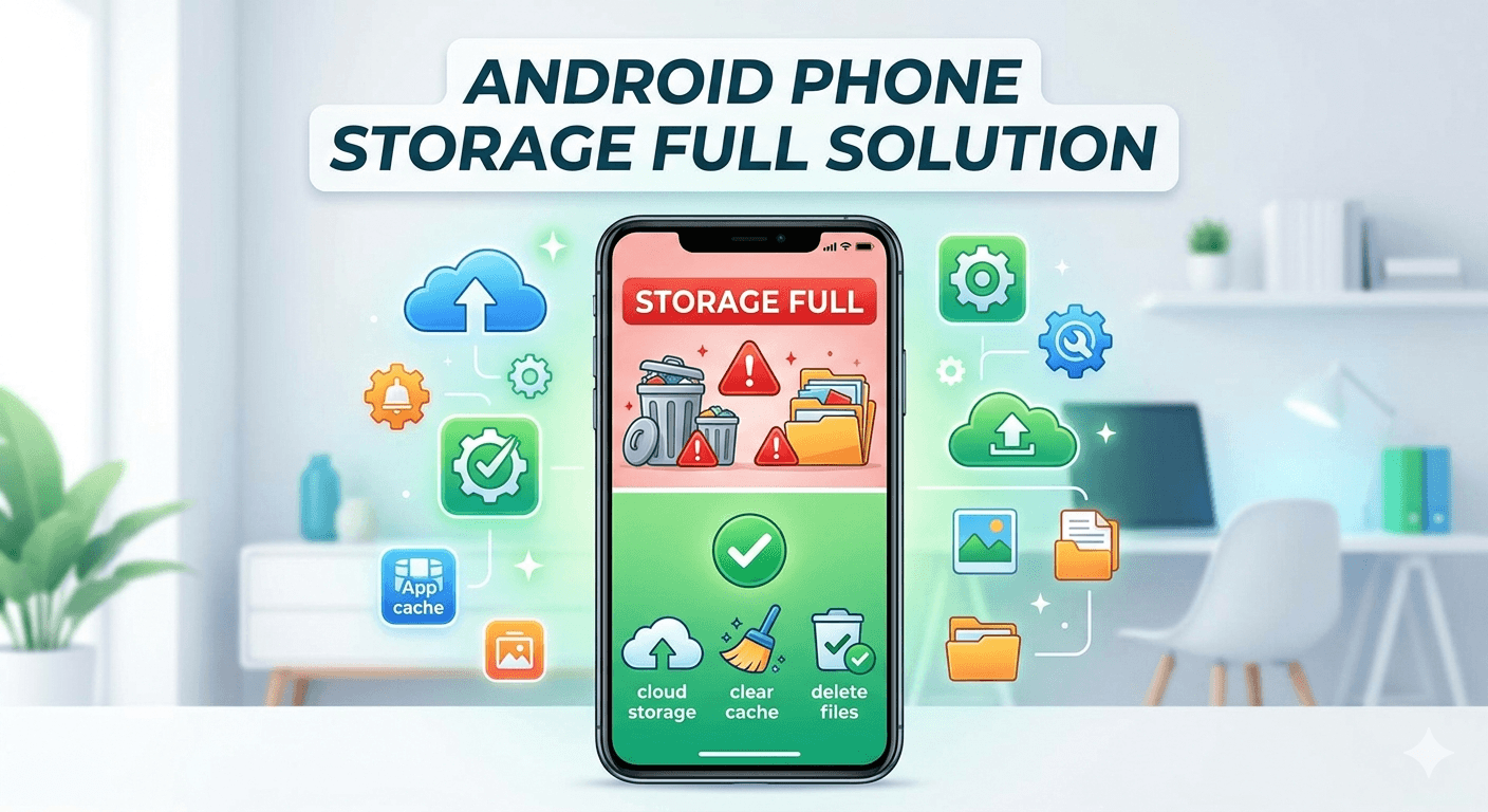 android phone storage full solution