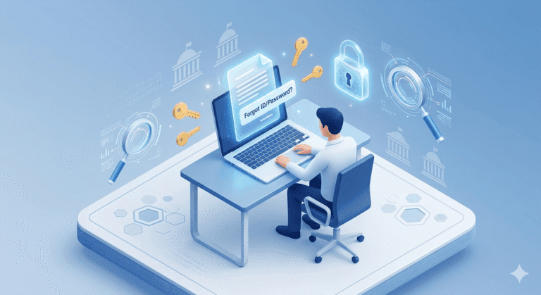 recover job applicant user id and password