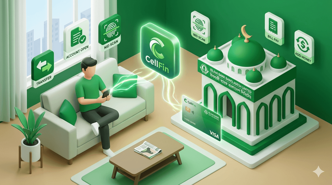 islami bank cellfin account registration