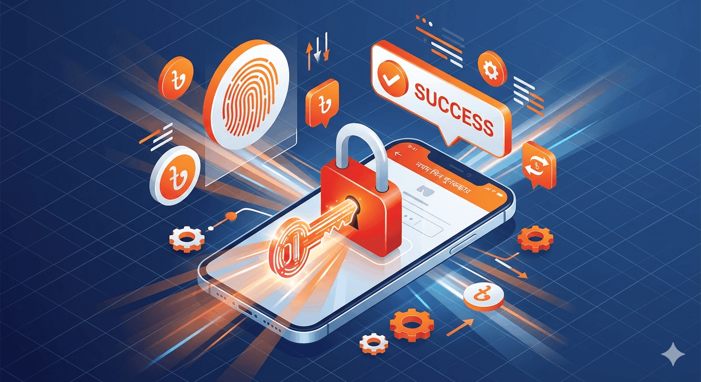 nagad account lock solution